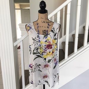 Banana Republic Floral Print Blouse